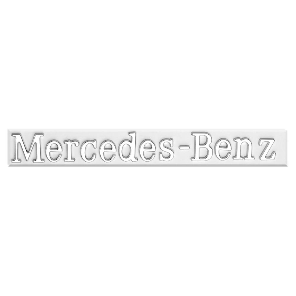 Pegatina de Coche 3D ABS Palabras Logo Maletero Trasero Calcomanías Para Mercedes Benz AMG Clase A B C E M R G S GLA GL CLA CES CLS SLK GLK CLK
