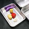 Wuhe 304 Stainless Steel Rectangular Drain Tray