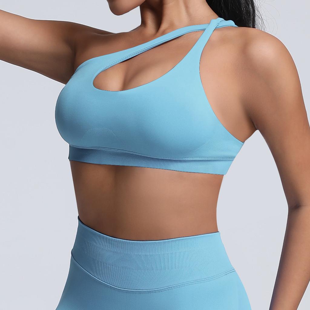 Seamless Nylon Sports Bra With High Elastic Quickdry Fabric For Yoga And Running For Active Women