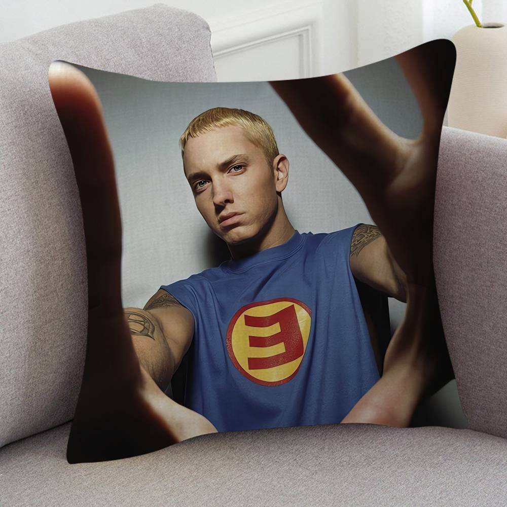 Singer Eminem Cute Cartoon L Game Cushion Cover Pillowcase Upholstery Sofa Throw Pillow Home Decor Pillowcas