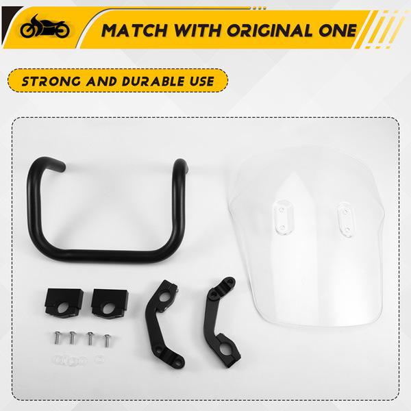 

Honda CRF250L/S, CRF250M, CRF300L Windshield Windscreen Lens Replacement None