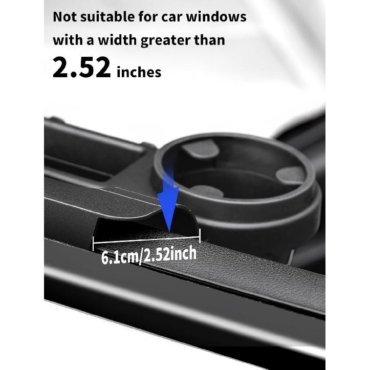 

Kwak s Car Window Multifunctional Storage Organizer - Car Door Cup Holder, Cell Phone Storage Box, Water Cup Holder, for Storing Small Items Such as