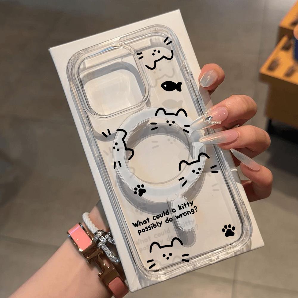 

Магнитный чехол для телефона для iPhone 11 12 13 iPhone 13 14 15 Pro 15 16 Pro Max Samsung A15 A16 A25 A26 A55 A56 S25 S24 S22 S23 Ultra S25 Edge iPhone 17 чистый