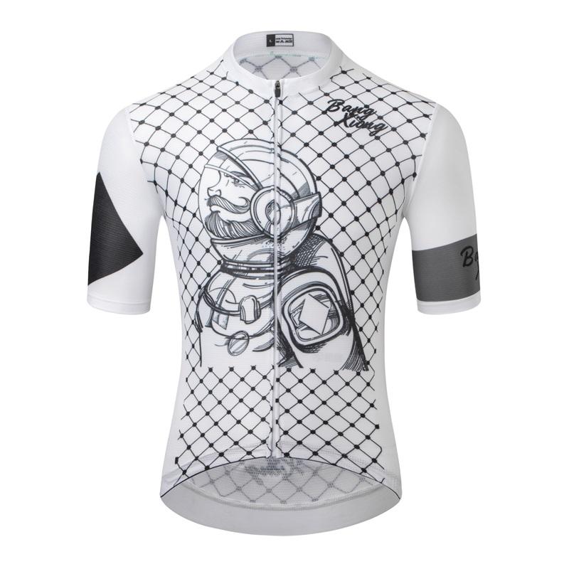 2023 New Short Sleeve Cycling Suit High Elasticity Quick Drying Road Bike Men's Summer Breathable Top