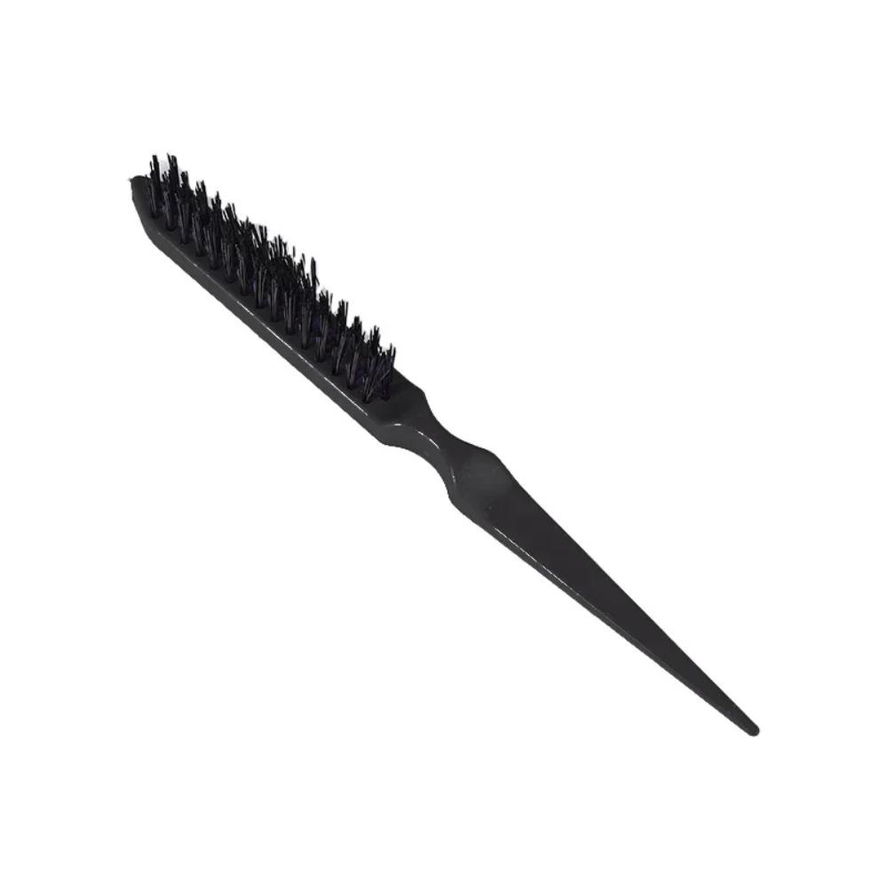 15PCS Professional Slim Line Teasing Hair Brush Backcombing Comb Tool for Salon Styling - 4 Colors Wholesale Stylist Supplies