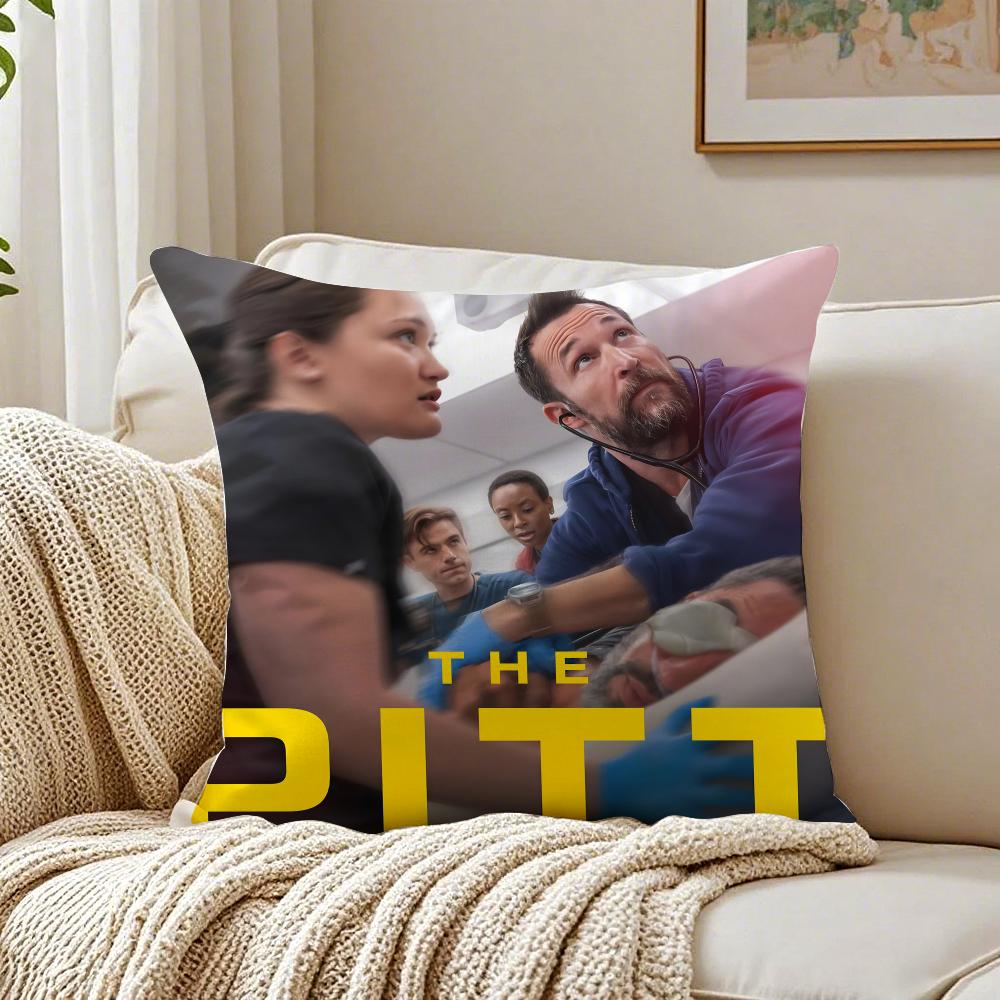 Tv Series The Ppitt Cushion Cover Plush Decorative Pillow Case With Hidden Zipper Cutecore Room Decor For Home