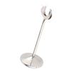 Party Dekoration Edelstahl Tisch Nummern Halter U-Form Verdickt Kartenhalter Rutschfeste Basis 7,9 Zoll Menü Clip Ständer Restaurant