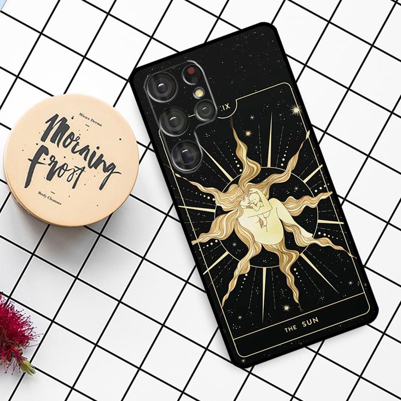 

Чехол-кошелек со знаком зодиака и картами Таро для Samsung Galaxy S24 FE S21 S22 S23 S25 Ultra S9 S10 Plus S20 FE S25 FE Galaxy S25Ultra