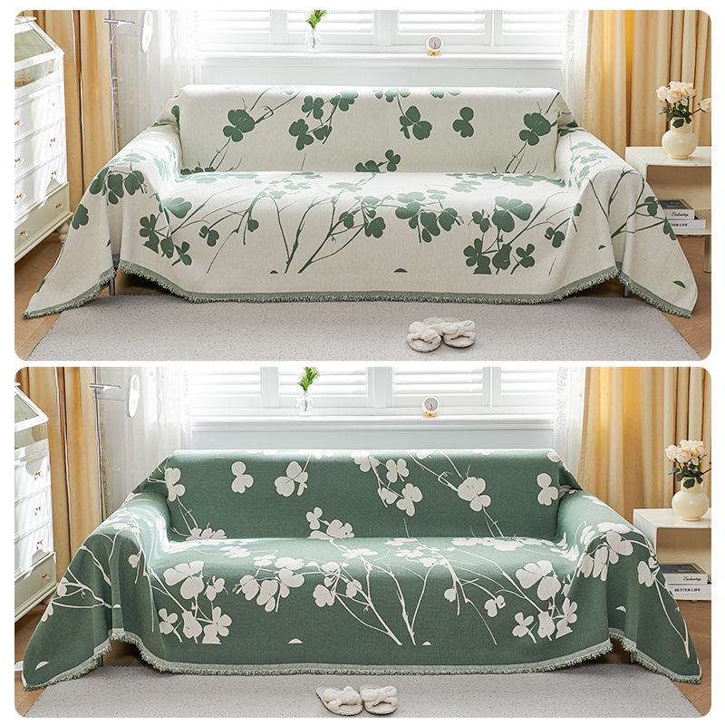 Chenille Sofa Towel Four Seasons Universal All-Inclusive Sofa Cover Dust Cover One-Piece Sofa Cover Cloth Anti-Scratching