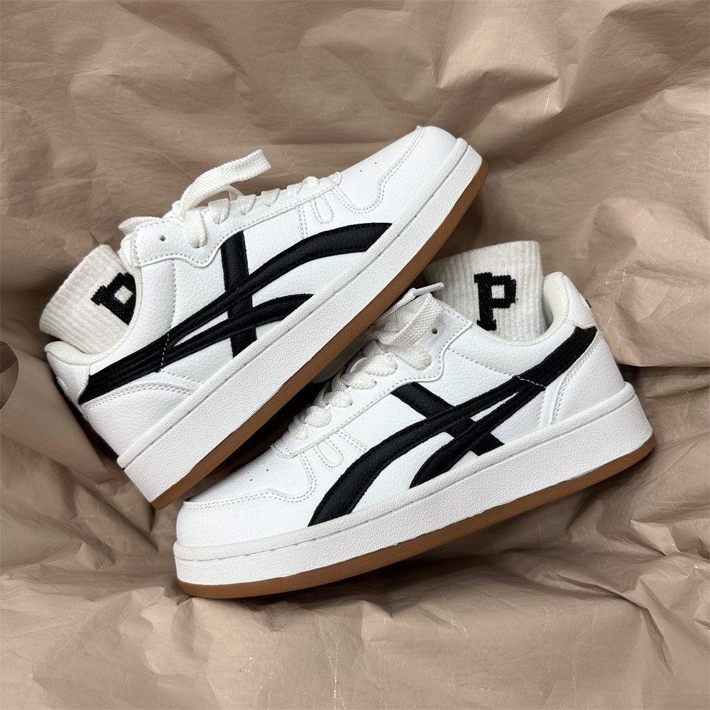 

2025 spring new thick-soled German training board shoes women s ins trendy shoes versatile casual couple white shoes 40