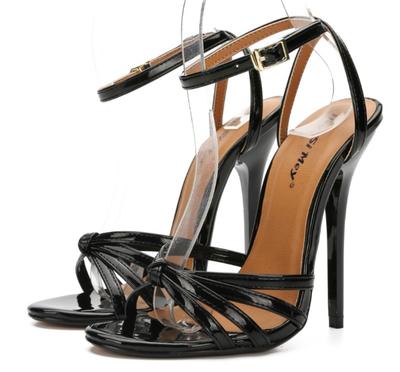 Spring Super Stiletto Heel Pumps Korean Style Pointed Toe Patent Leather 13CM Thin Heels Neutral Girls Shallow Sexy Wedding Shoe