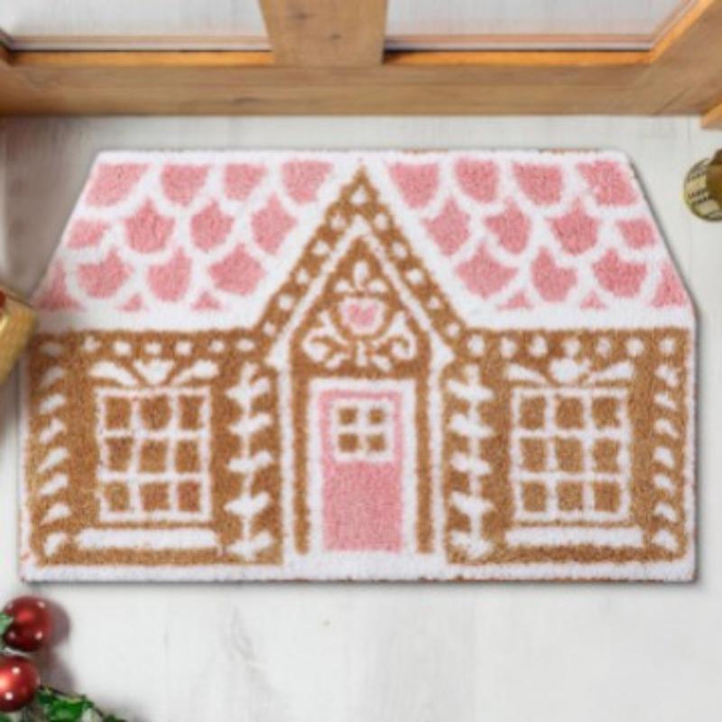 Christmas Floor Mat, Bathroom Water-absorbing Non-slip Floor Mat, Easy To Take Care of Floor Mat At the Entrance