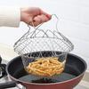 Stainless Steel Folding Frying Basket