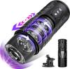Automatic Telescopic Male Masturbator 7 Thrusting Rotating Modes Pocket Pussy Blowjob Sex Machine Penis Pump Piston Mastubator