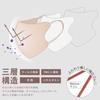3D Nonwoven Disposable Masks for Round and Long Comfortable Suitable for Small Faces [sumalala] 53-Count Masks, Bicolor, Complexion-Effective,