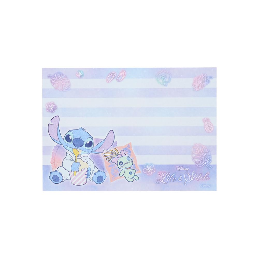 Stationery Stitch Disney Goods Memo Pad A6 Lilo Stitch S2849925 Sun-Star &