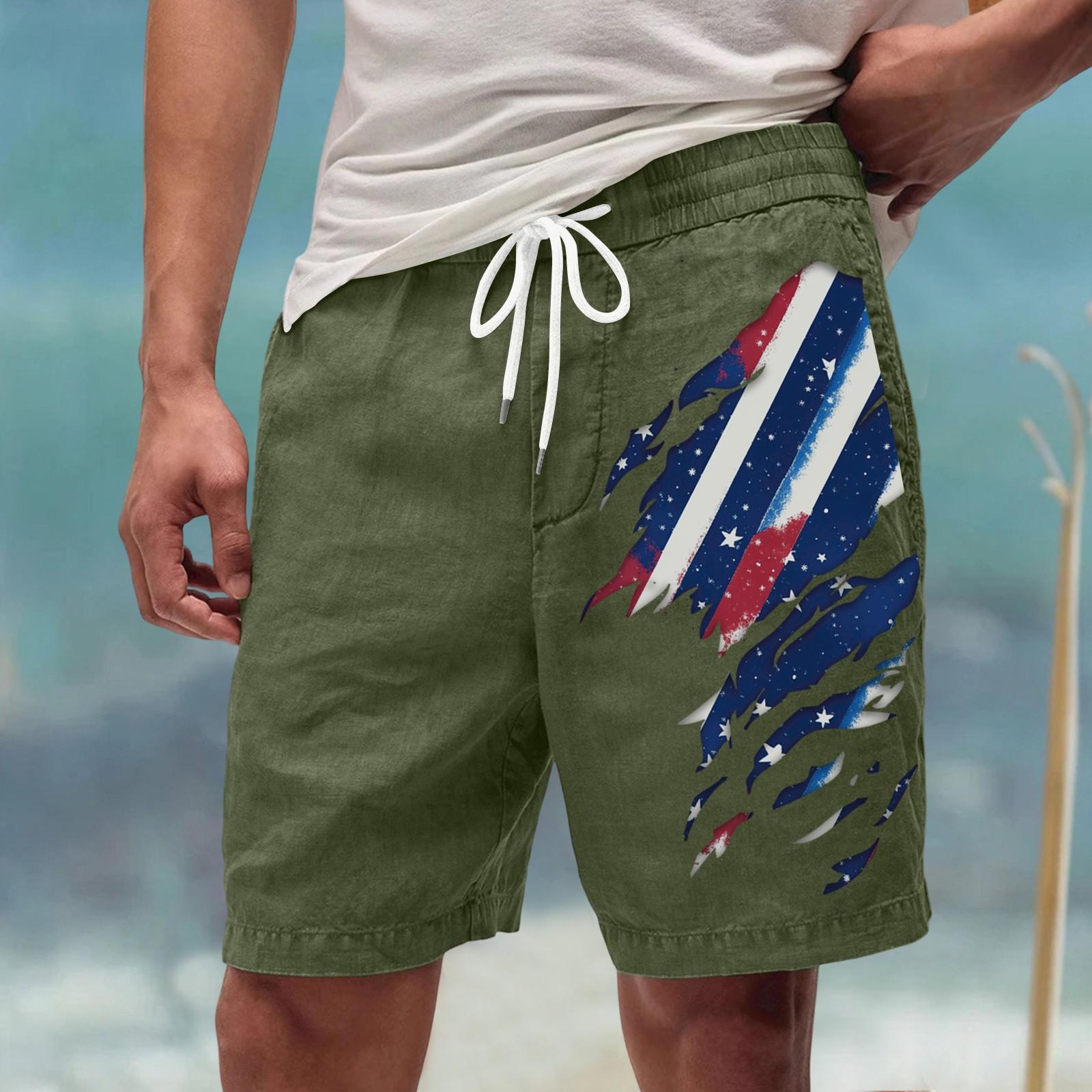 

Чоловічі літні великі повсякденні спортивні штани пляжні шорти XXL