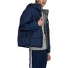 adidas Bluza z kapturem zapinana na zamek Originals z logo w jednolitym kolorze Męska odzież wierzchnia Niebieska HM2462