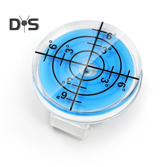 1/4-teiliger Golf-Level-Hut-Clip-Marker, leichter Golfball-Marker-Cap-Clip mit farbenfrohem Design, leicht zu tragendes Golf-Hut-Zubehör