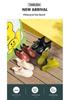 Women's Stylish Waterproof Low-Cut Non-Slip Rain Boots for Wading and Markets