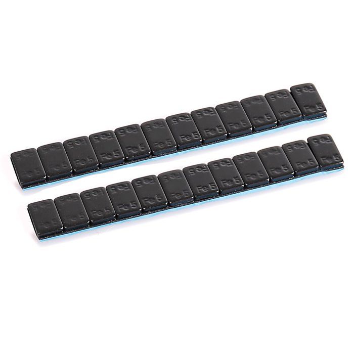 Satz: Auswuchtgewichte 2 Stück 12x5g + Ventilauszieher / Schlüssel