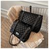 New fashionable textured small bag women's niche tide is now popular diamond chain shoulder messenger bag