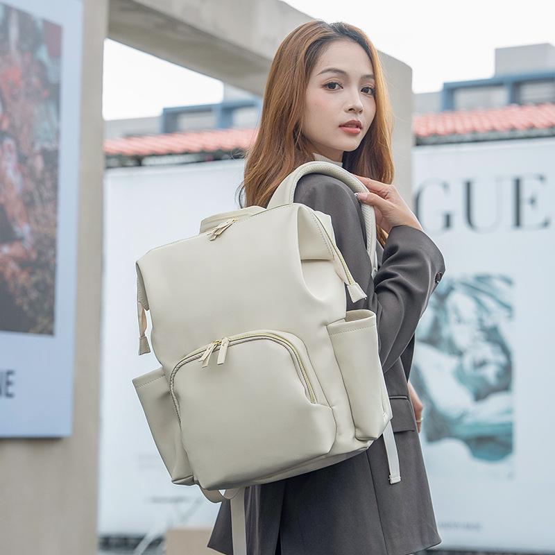 Zaino Multifunzione Mamma Volpe Senza Preoccupazioni - Grande Capacità, Borsa alla Moda per Uscite di Mamma e Bambino.