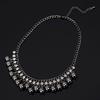 Luxury Jewelry Vintage Black Balls Crystal Necklace Charm Collar Statement Choker Pendants for Women