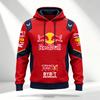 2026 Herren Frühjahrs- und Herbstkleidung für Red Bull F1 Racing und Motorradfahren, Red Bull Nischenstil, Neuer bedruckter Langarm-Stil