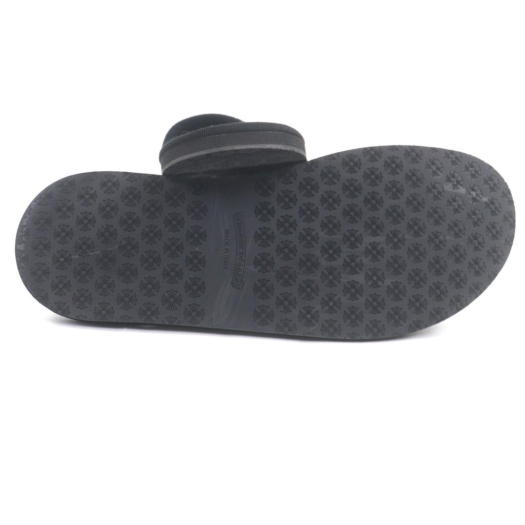 Great CHROME HEARTS Other Shoes HOTEL SLIPPER Horseshoe Logo Embroidered Used