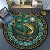 Adventure Nature Round Area Rug Under Office Chairs Bedroom Living Room Home Decor
