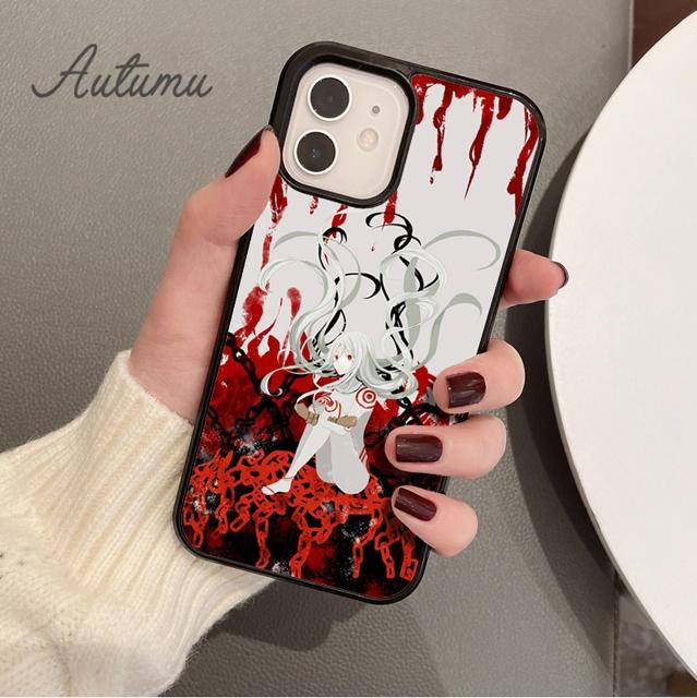 Japna Anime Deadman Wonderland Phone Case for iPhone 11 12 13 14 Pro Max Mini XR XS SE 2020 7 8 Plus Samsung S21 S22 Shell