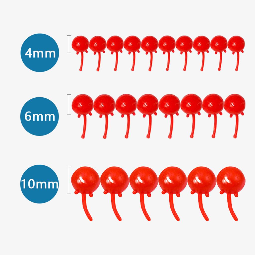 Artificial Floating Lure Bead Replacement Antibottom Floating Action Lures Dynamic Teasing Soft Bead Bait Lures