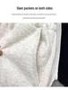 New 280g Imitation Cotton Casual Drawstring 5-Point Shorts - Versatile & Loose-Fit Sports Pants