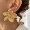 1Pair Hypoallergenic Vintage Exaggerated Flowers Stud Earrings For Women Girls  Elegant Exquisite Earrings Accessories