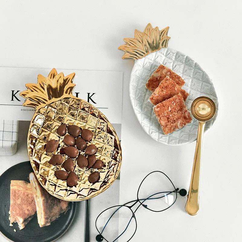 Snack Serving Tray Decorative Storage Organizer Serving Tray Plate