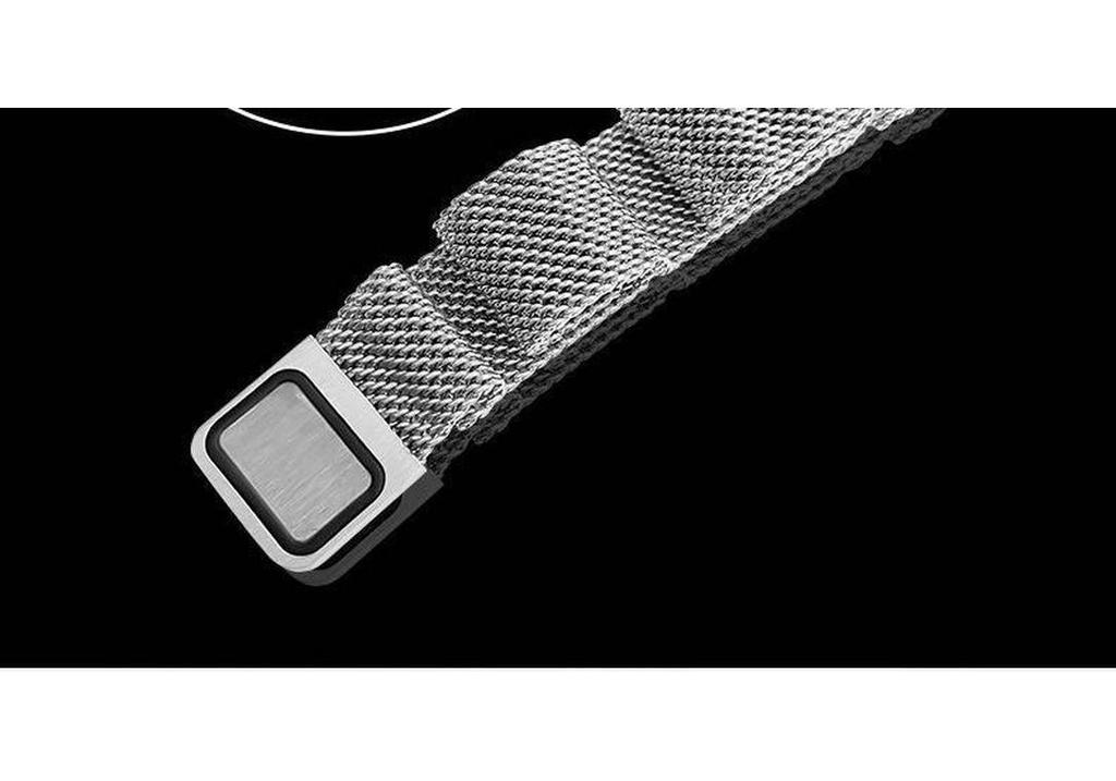 Milanese Magnetic Stainless Steel Strap for Xiaomi Band 7/6/5/4/3 NFC