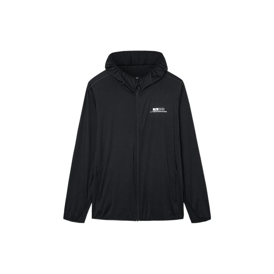 Anta Variety Training Collection Sun Protection Clothing Men s Basic Black 952227735-3 S