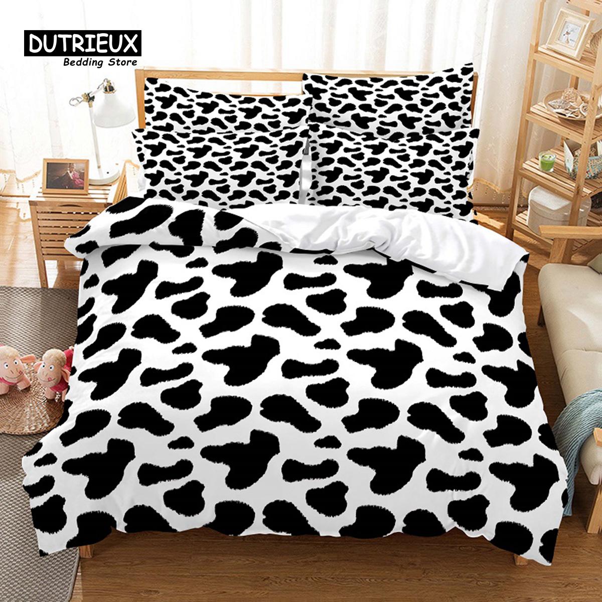 

Flamingo Bedding Set, 3Pcs Duvet Cover Set, Soft Comfortable Breathable Duvet Cover, For Bedroom Guest Room Decor EU single(135x200cm)