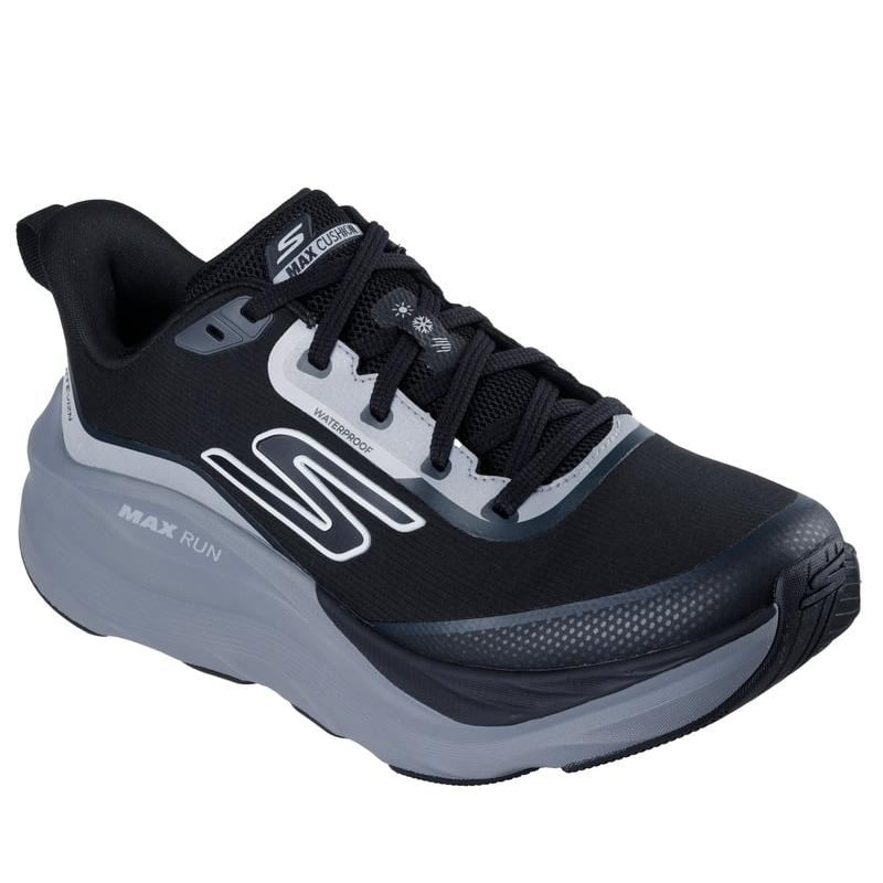 Skechers Max Cushioning Lightweight Printed Running Shoes Men Sneaker 221003-BLK
