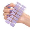 1 Set Gel Nail Strips Full Wrap Stickers Self Adhesive Art Decals Easy Removal Nail Stickers for Strengthening Nails
