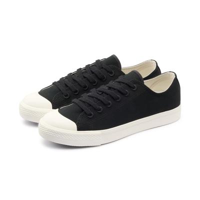 MUJI Women's Comfortable Water-Repellent Sneakers EDC01A5S Black Size 24.0cm
