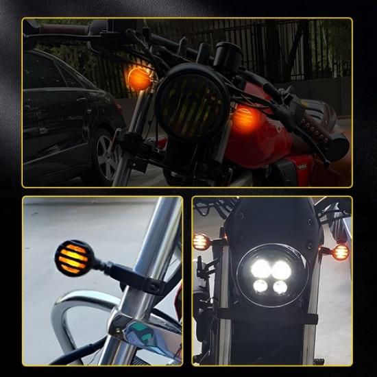 4Pcs Motorcycle Signals Turn Light For Suzuki Marauder VZ 800 1600 Savage LS 650