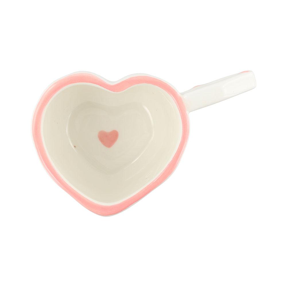 Sweet Ceramic Mugs 250ml Tea Milk Cups Hand Drawn Love Heart Cup  Kitchen