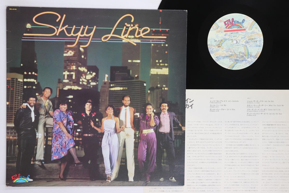 

LP Record SKYY Skyy Line RPL8120 SALSOUL 1982 Japan SoulFunk Used
