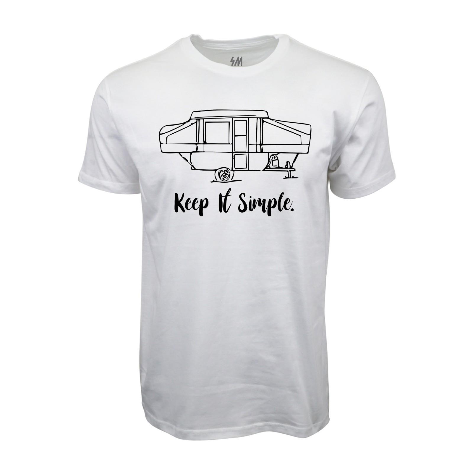 Keep it Simple Graphic T shirt L