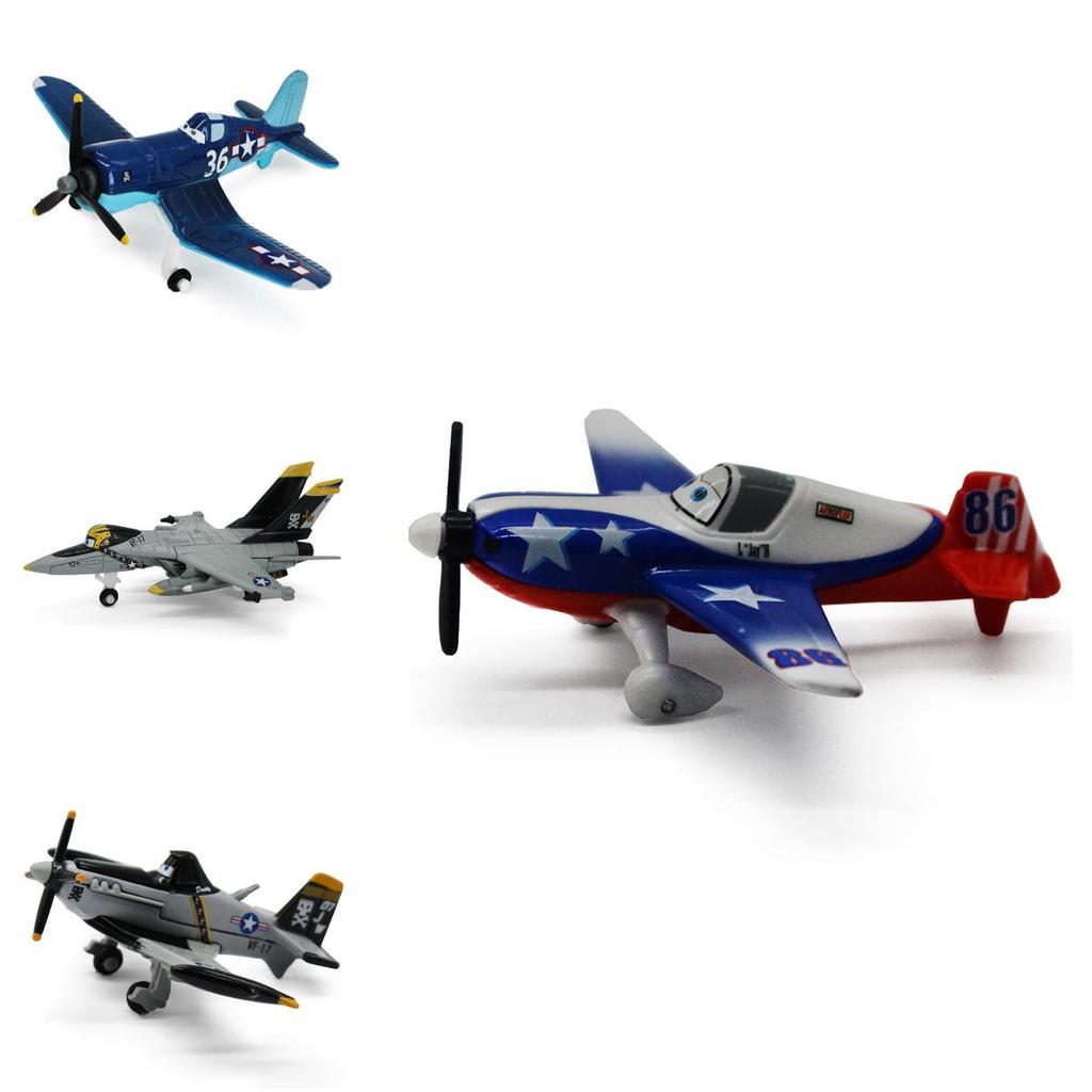 Delightful 19 Styles Planes Diecast Metal Model Dusty Airplane For Kids Gift Toy