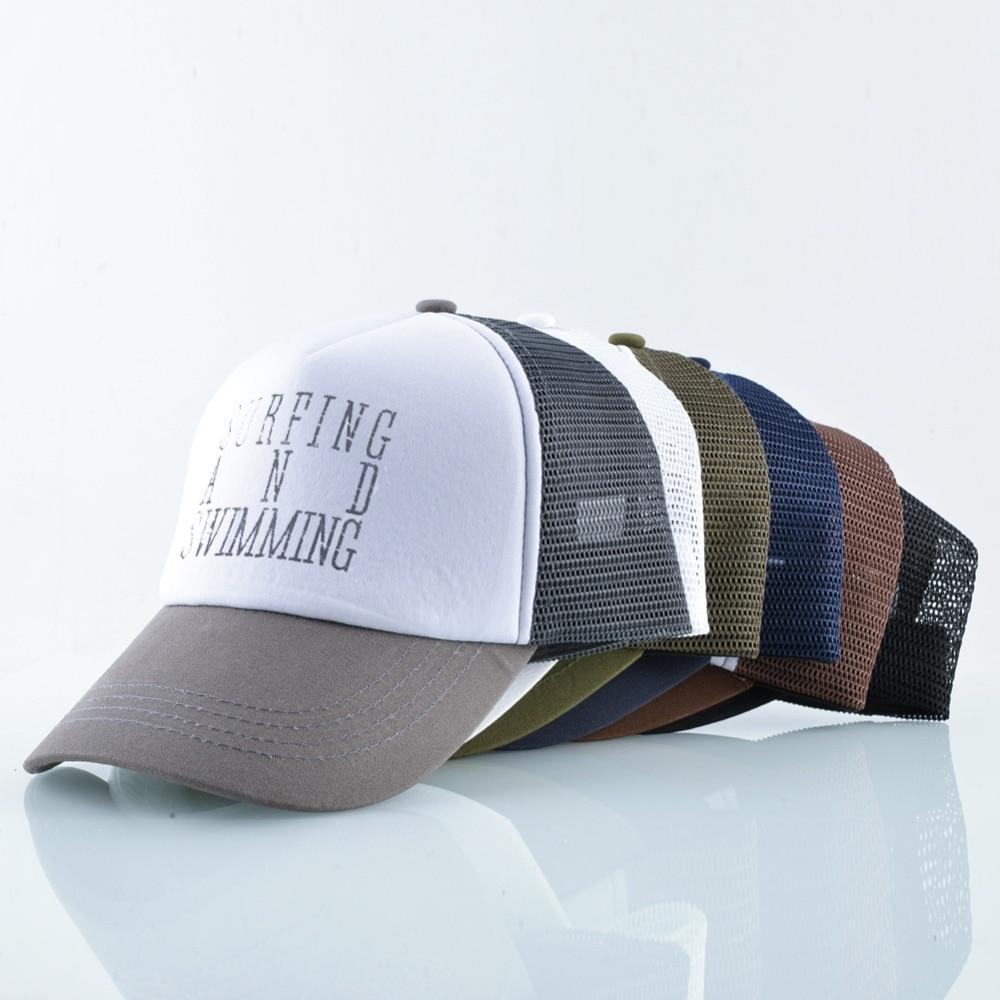 Summer Hats for Unisex Men Women Adjustable Baseball Trucker Cap Sport Hip-hop Letter Hat Summer Hats for Unisex Men Women Adjustable Baseball Trucker Cap Sport Hip-hop Letter Hat