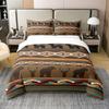 Western Cowboy Print Bedding Duvet Cover Set Full Size Bedding Set for Kids Boys Girls Comforter Cover Set Bedroom Bedclothes
