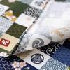 handkerchief set for cotton Shiba Japanese-made Japanese-style women, 100% (D. Inu, 3-piece set)